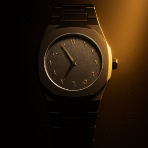 Matte Black Luxury Stainless Steel Men’s Watch Pakistan
