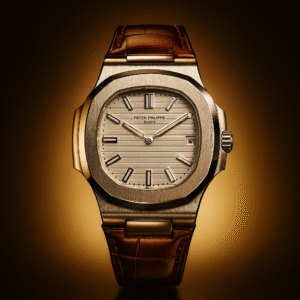 Patek Nautilus Replica Leather Strap Men’s Watch Pakistan